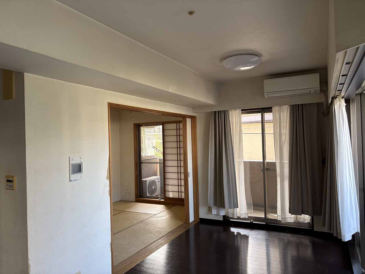 アスベスト事前調査対象:リフォーム前の中古マンション(新宿区)